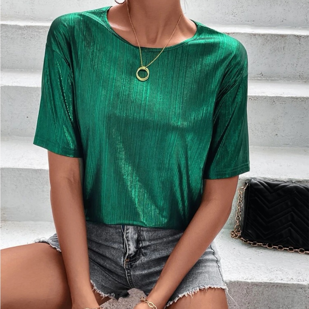 Luxe Round Neck Top